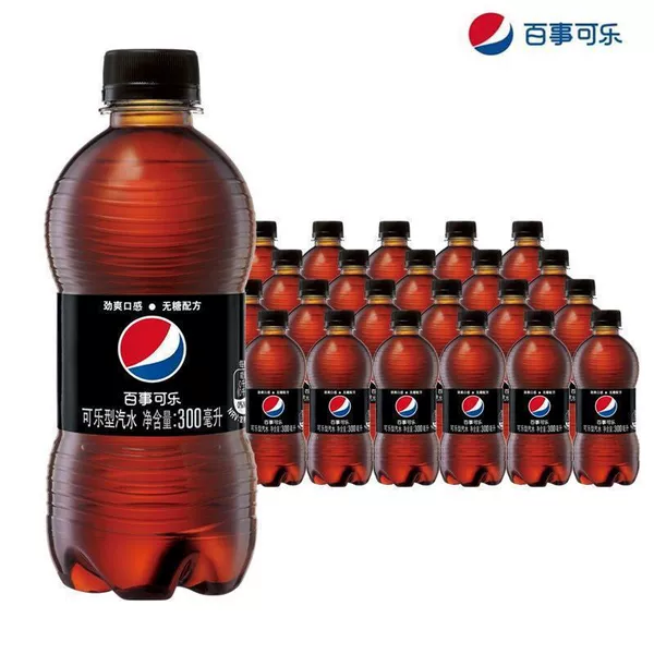 Pepsi sugar-free 300mlx24 bottles