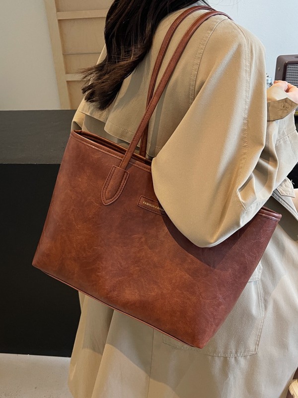 Casual viaje bolsa de gran capacidad mujer 2025 nueva moda universitaria bolsa de hombro bolsa de mano bolsa de mano