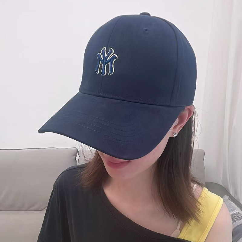 新款大头围棒球帽女韩版ins潮牌网红纯色宽檐显脸小遮阳鸭舌帽男|undefined