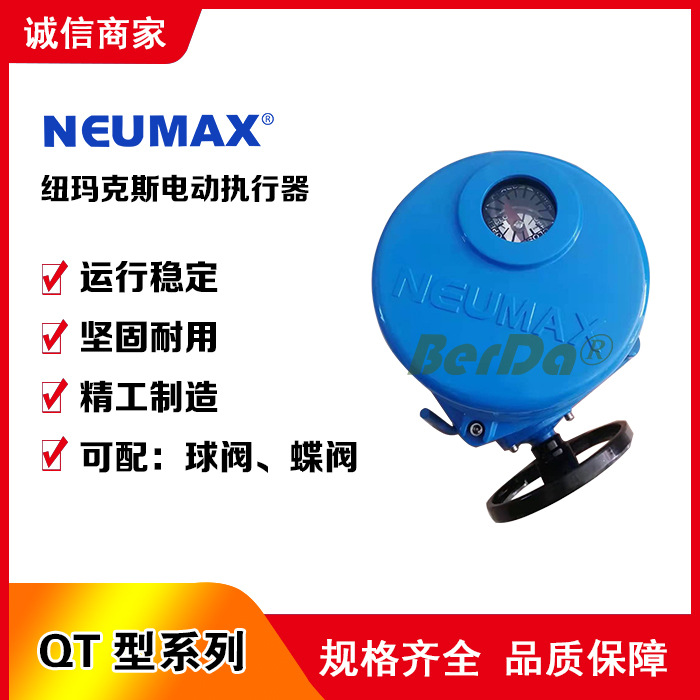 NEUMAX电动阀门QT80-0.5 QT80-1 QT80-2电动球阀 纽玛克斯