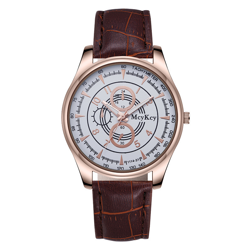 Montre à quartz pour hommes, nouvelle mode, ceinture, cadeau_voghion.com