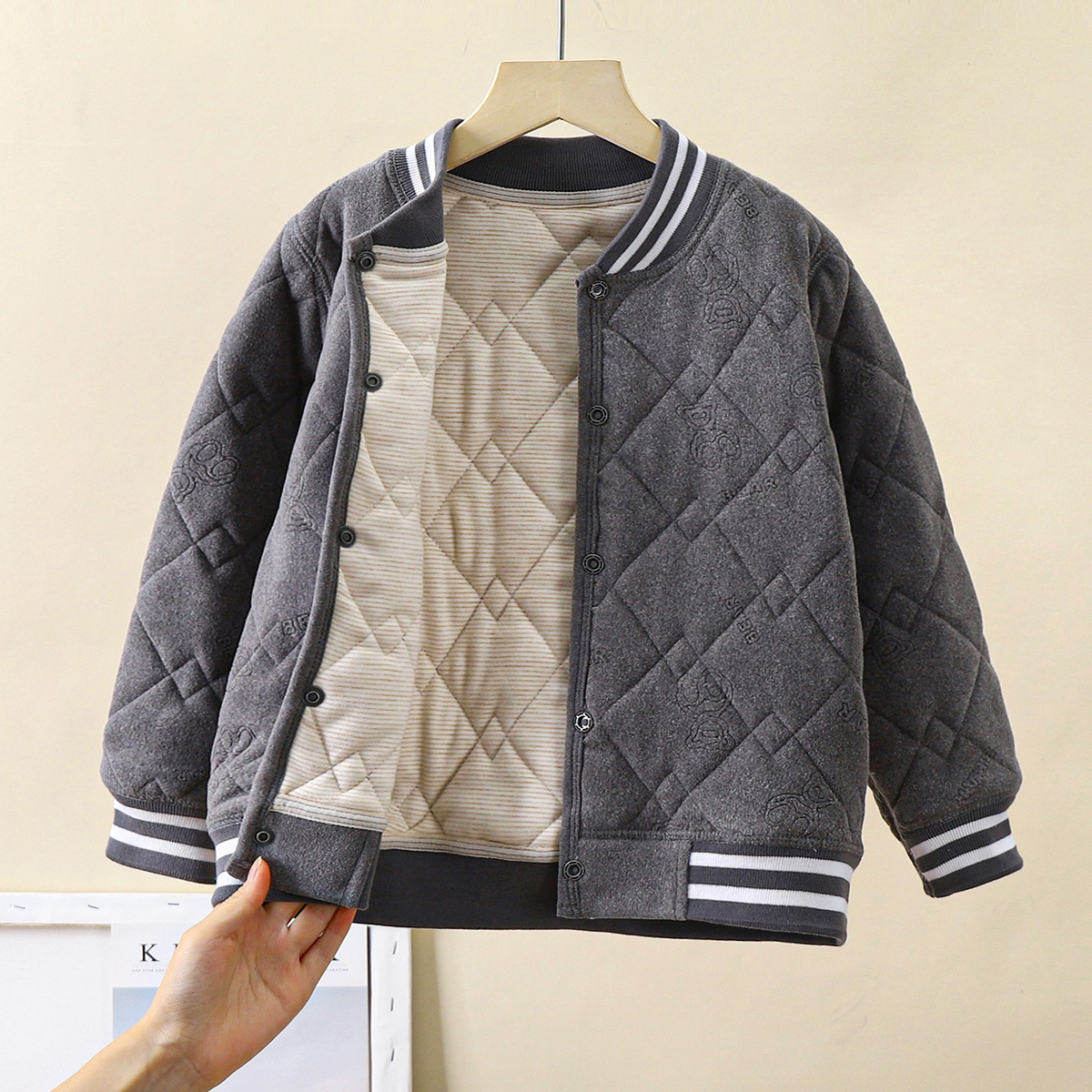 XFSQ25-uniforme de béisbol-caballero gris