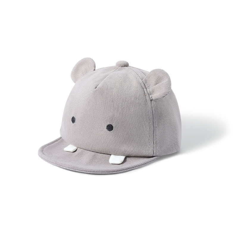 Sombreros infantiles otoño-invierno 2024 nuevo niño bebé sombrero de béisbol primavera- Otoño moda versátil sombrero de lengua de pato de niña