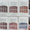 Removable nail stickers, fresh fake nails for manicure, new collection