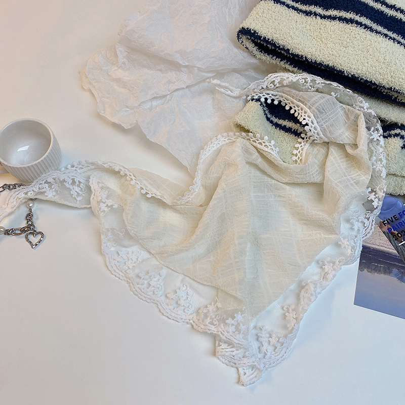 Women's Cute Sweet Korean Style Triangle Lace 1 Piece display picture 6