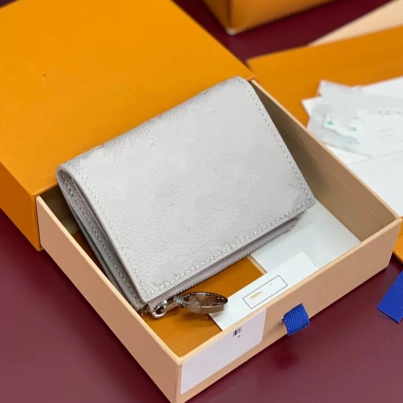 [Original, Top-Quality] 2026 New BM & LV Wallet, Men's and Women's Short Wallet, Handbag, Original Leather, Men's Bag