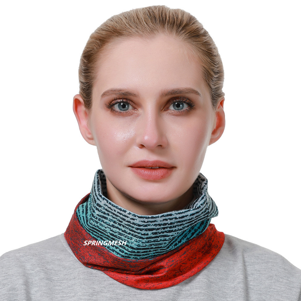 Outdoor sun protection and UV protection face mask for men and women, breathable neck protector, cycling neck gaiter, seamless magic headscarf