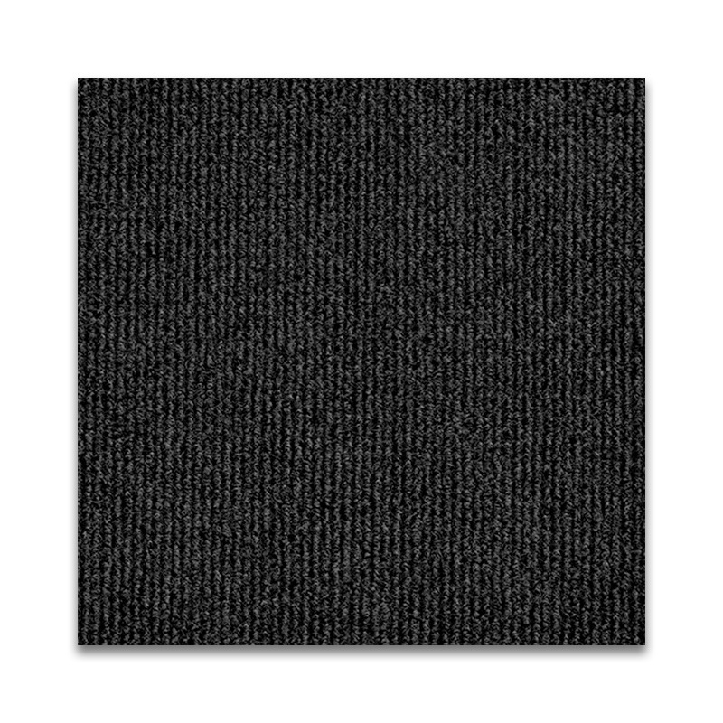 접합된 접착제가 필요 없는 흡착 카펫(검은색)