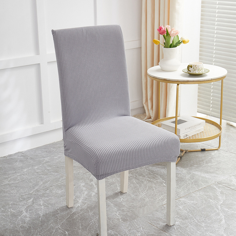 Cuadernas de asiento de asiento de comedor doméstico de cuatro estaciones cubierta de asiento todo incluido cubierta de asiento curva universal cubierta de protección de mesa elástica