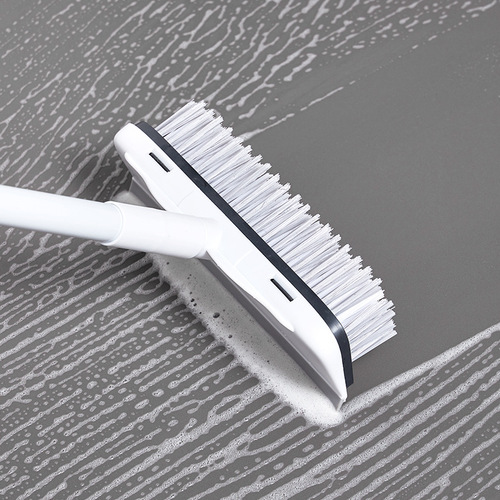 Tile floor brush wholesale long handle bathroom toilet household multi-functional two-in-one bathroom hanging water cleaning brush