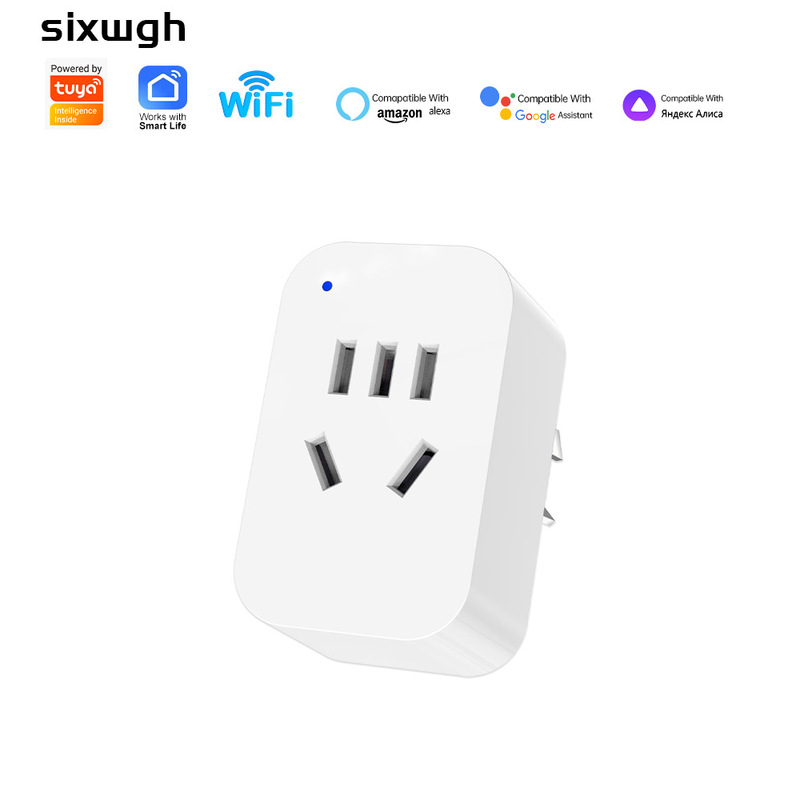行家选涂鸦WiFi智能插座10A国标手机远程控制定时开关插座APP控制|undefined