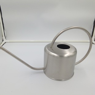 1.3 L stainless steel watering pot/watering pot/long mouth watering pot/stainless steel watering pot/round handle kettle