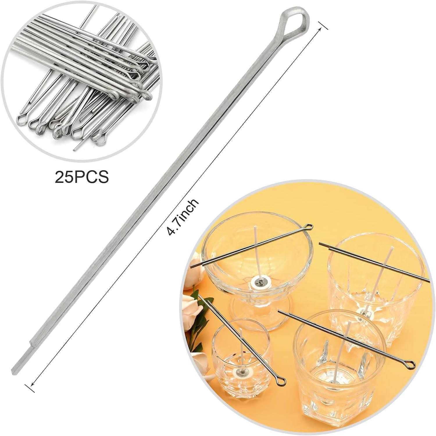Fabricante multifuncional clip de fijación de mecha vela soporte de núcleo de algodón horquilla de una palabra núcleo de mecha clip de hierro aromaterapia