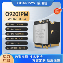 WQ9201Bwifi模块WiFi6+蓝牙5.4二合一宽温-30~85工控方案