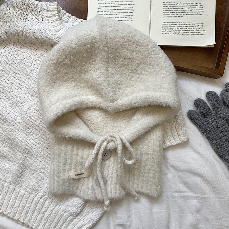 Barracklafa sombrero de invierno caliente mujer 2025 nuevo bufandas sombrero protector de orejas sombrero de lana al por mayor