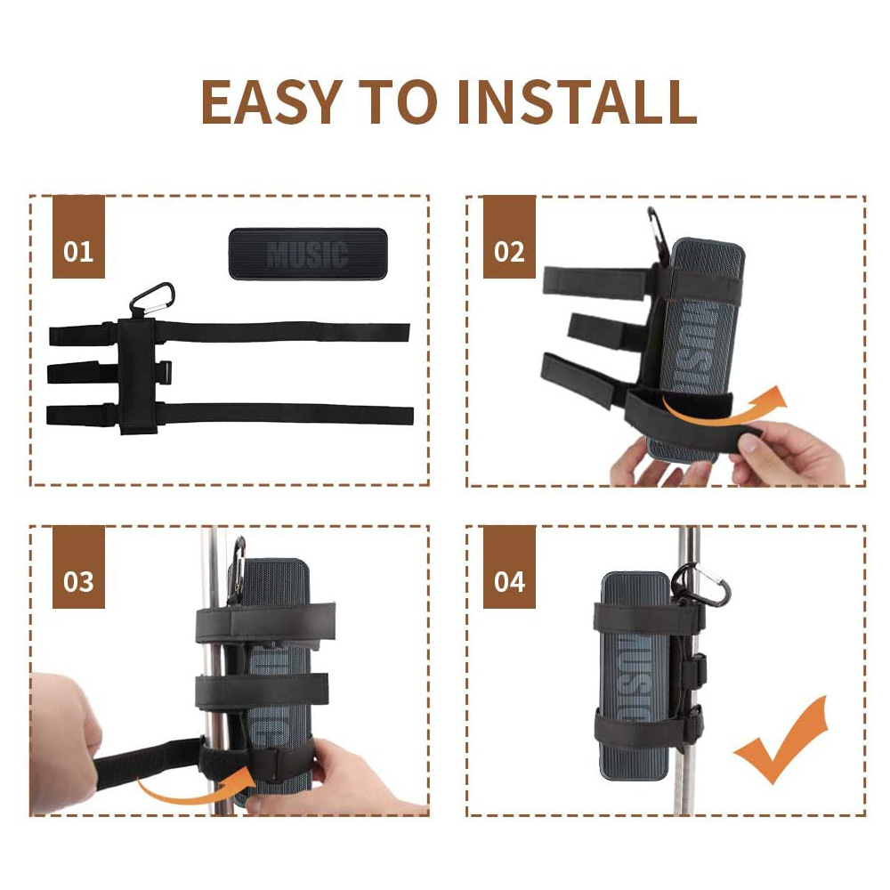 高尔夫车扬声器固定带 高尔夫车水瓶固定带 高尔夫车音响固定带