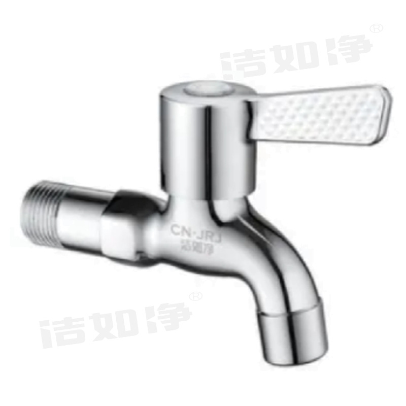 Grifo de latón para lavadora de uso doméstico, extra largo, extra grueso, sin plomo, de apertura rápida, de lujo ligero.