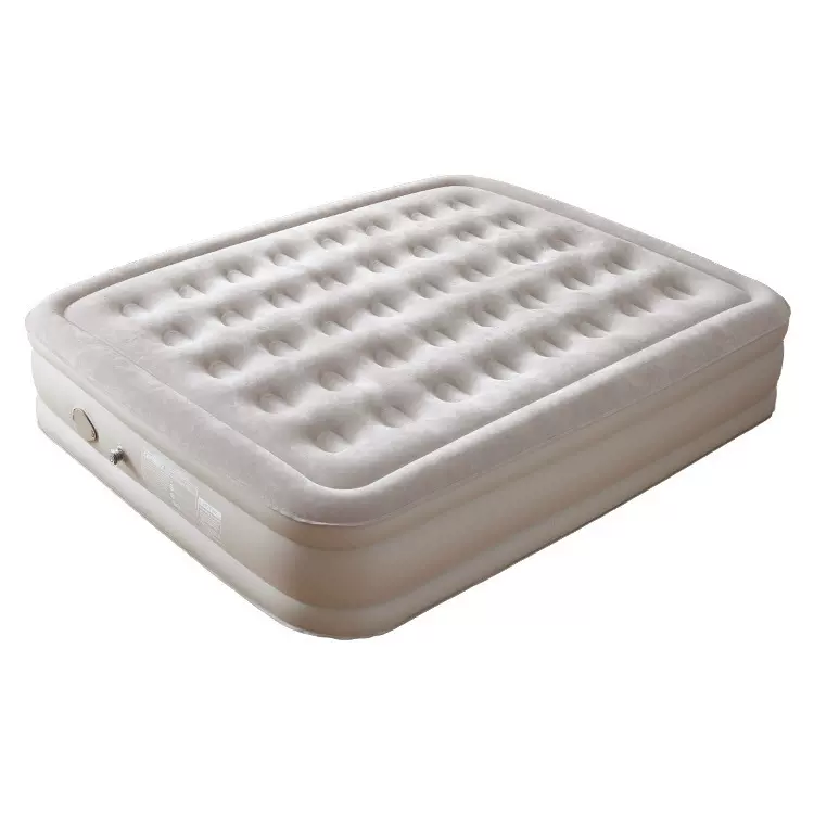 40孔充气床加高加厚植绒自动充气垫 便携式户外野营充气高床
