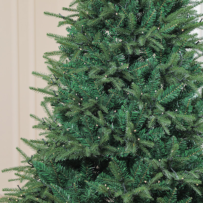 Decoración de Navidad transfronteriza árbol de Navidad hogar 1,5 m/1,8 m gran árbol de Navidad flocado decoración conjunto adornos