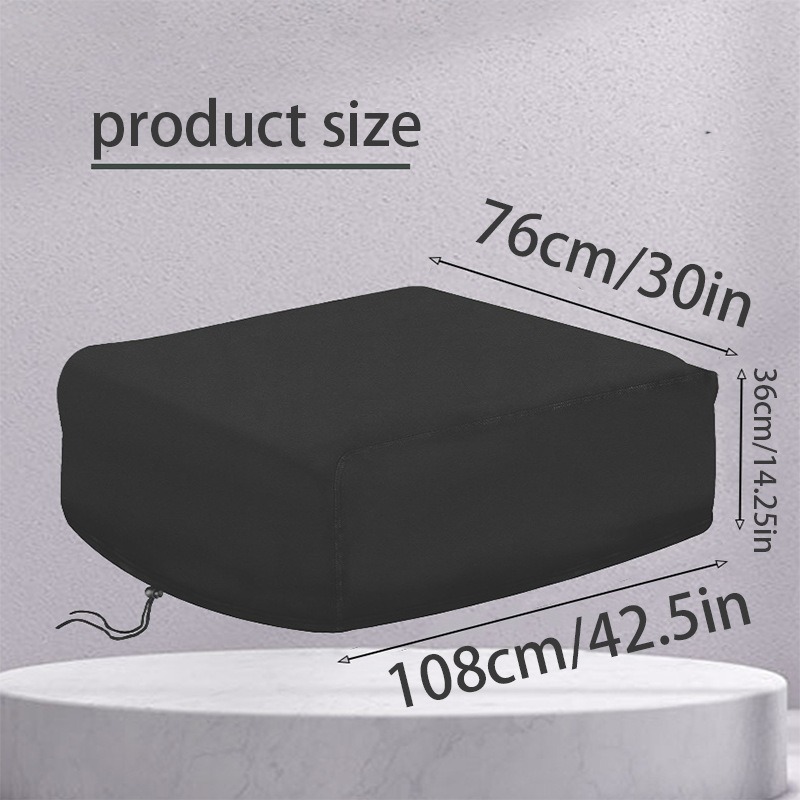 Outdoor Camping Car Roof Air Conditioner Cover Rv Roof Air Conditioner Protective Cover Sun Protection and Rainproof Cover