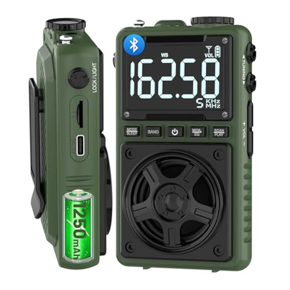 AM/FM-радио USB-плеер цифровой дисплей портативный карманный радио трансграничный мульти-диапазон радио