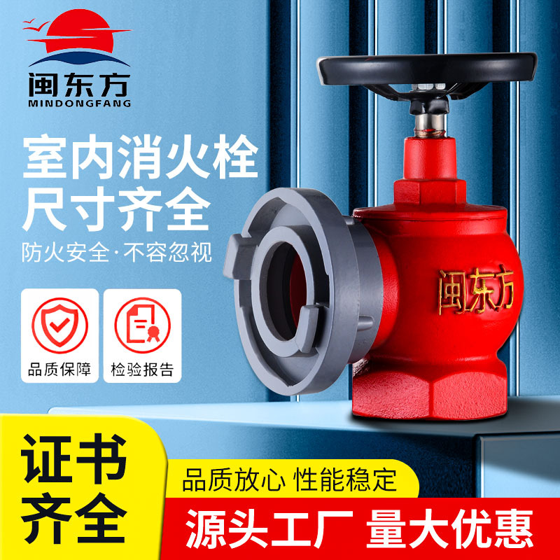闽东方消防SN65室内消火栓农用SN50栓减压稳压栓旋转栓卷盘栓