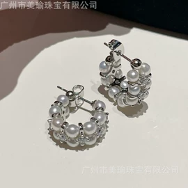 天然珍珠项饰;天然珍珠胸饰;天然珍珠耳饰