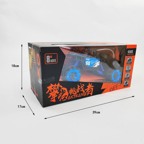 Children's Large Charging Wireless Remote Control Off-Road Climbing Cool Bigfoot Remote Control Car Toy Street Stall Gift