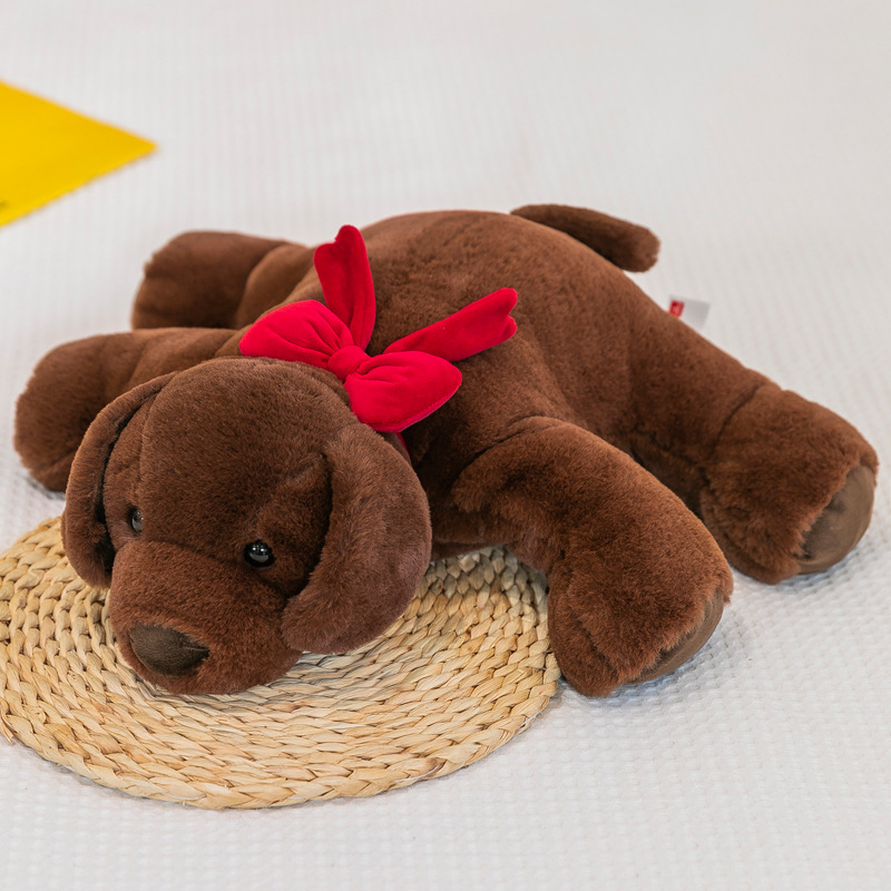 Mulula nuevo super suave mentira dinosaurio muñeca de peluche de juguete perro muñeca zorro dormir almohada femenina al por mayor