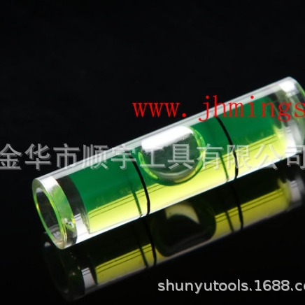 迷你水平珠相框圆柱水平泡水准器 水准泡 气泡水平仪水平柱9.5*40