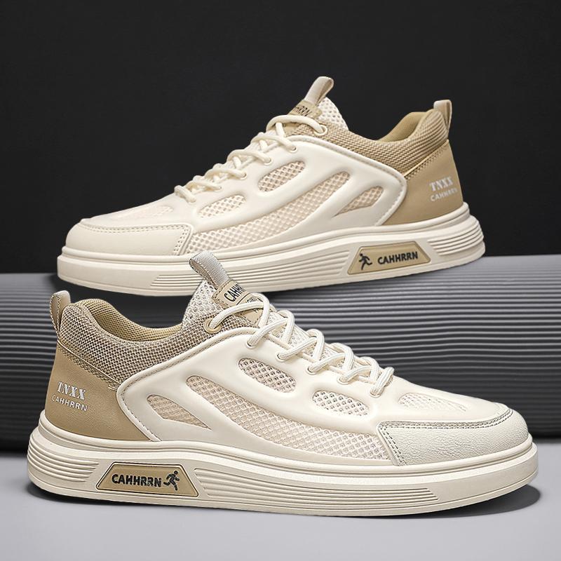 Fujian Four Seasons Zapatos de verano nuevos adolescentes todo-fósforo zapatos casuales zapatos deportivos de moda cómodos y ligeros zapatos de hombre de moda