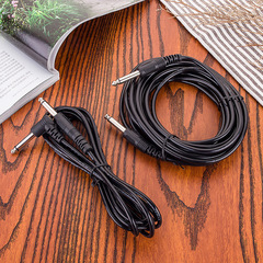 Electric guitar cable 3 meters 5 meters electric box bass folk guitar cable 6.5/6.35mm noise reduction audio cable