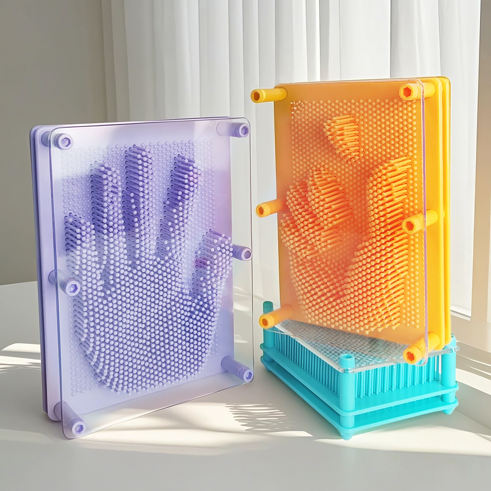 Трехмерная умная игрушка, трансформируемая модель рук, в 3D-формате, разнообразные игольчатые рисунки