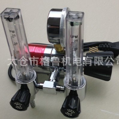 双流量CO2/AR可调节式二氧化碳气体气压表  双流量计加热式气压表
