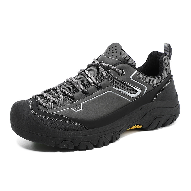 Zapatos casuales explosivos transfronterizos Ozon, zapatos de senderismo para deportes al aire libre para hombres, zapatos bajos para herramientas Baotou, talla grande 46