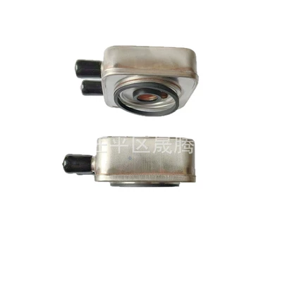 Engine oil cooler, car radiator