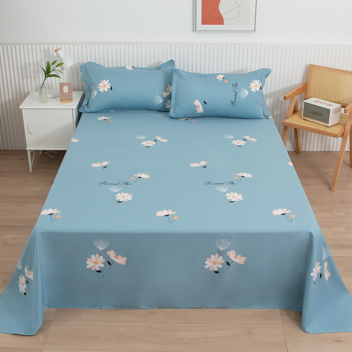 100% algodón sábanas dormitorio de estudiantes cubierta de cama individual niños de verano una sola pieza engrosada edredón al por mayor image 29