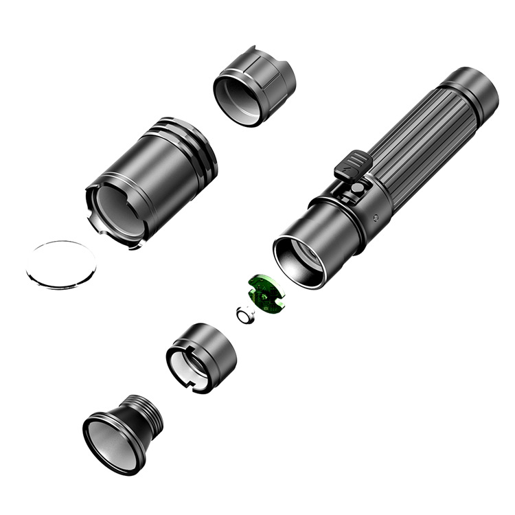 凯瑞兹A1 Pro强光手电筒超亮远射可充电锂电池便携式户外照明家用
