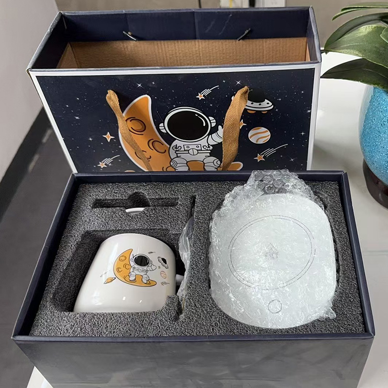 Base calentadora automática a 55°C para tazas - Para oficina y regalos de negocios - Mantiene la bebida caliente - Diseño creativo