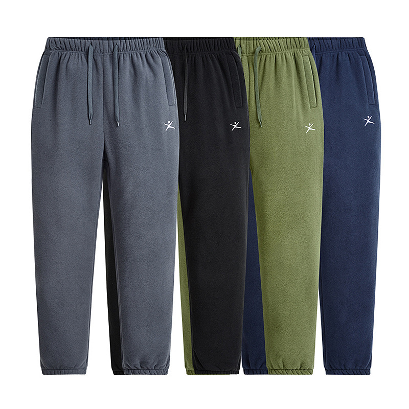 Polar Fleece Pants, Warm Autumn and Winter Style, Fleece-Lined, Suitable for Outdoor Wear, Hiking, Sports, Outdoor Men's Pants, Outdoor Hiking
