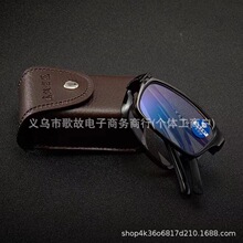 新品小巧地摊便携防蓝光老花镜 TR90折叠树脂加膜展销老人镜批发