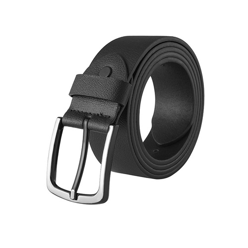 New men's genuine leather belt, simple and versatile jeans belt, retro belt, cowhide fast belt