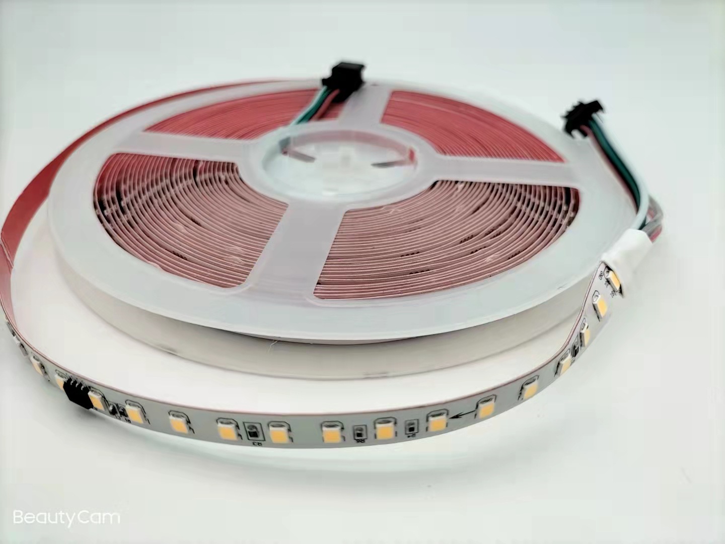 Symphony Meteor DC24v Decoración empotrada del hogar Sala de estar Techo Lámpara lineal led Red Red Horse Running Chasing Light Lámpara