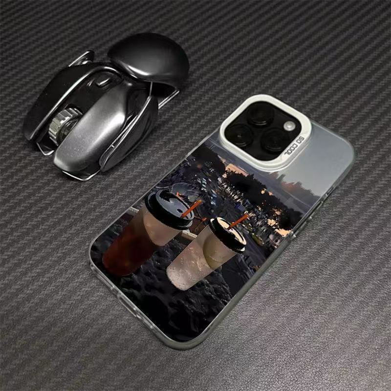 Nueva funda para teléfono móvil iphone16 aplicable europea y americana 11 Apple 15promax/14 anti-caída 13pro12 personalidad xr