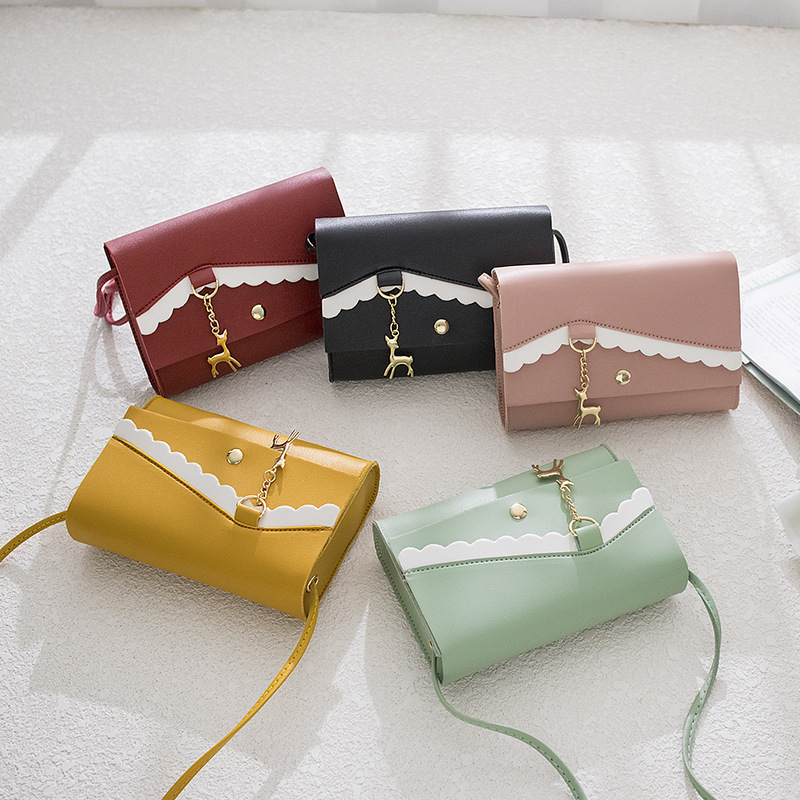Nuova borsa a tracolla piccola, quadrata, alla moda, semplice, da donna, stile coreano 2024, mini borsa estiva trendy._voghion.com