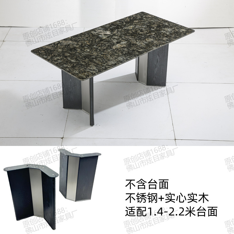 家庭用大理石のダイニングテーブル脚サポートフレームライト高級ステンレス鋼テーブル脚テーブル脚テーブルフレーム正方形ダイニングテーブルベースブラケット|undefined