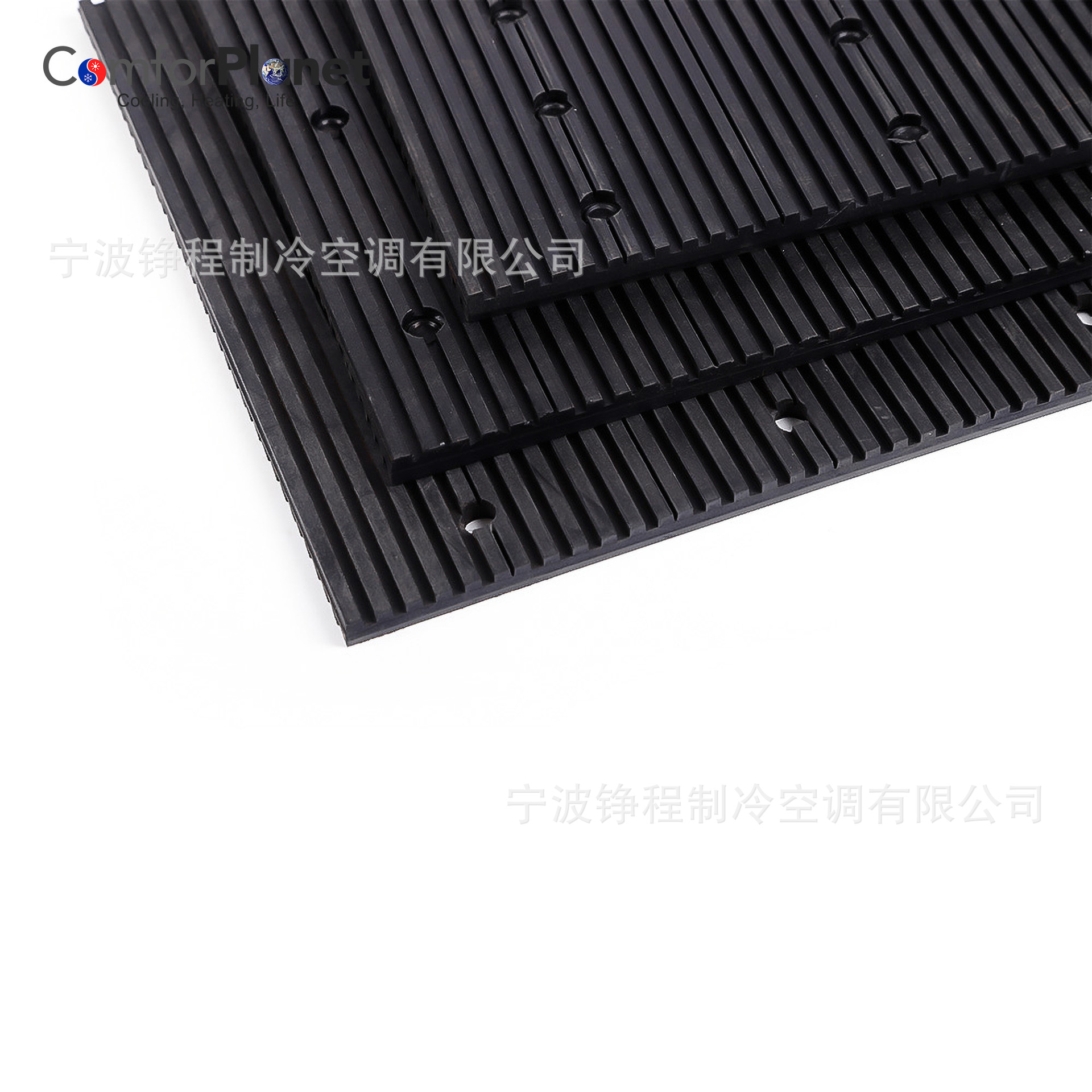 铮程批发 橡胶减震器 空调减震垫 RPC 天然橡胶 通用型可切割