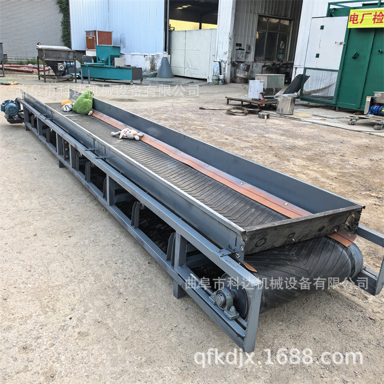 带宽1米6米长皮带输送机XWZF 尼龙皮带式传送带视频