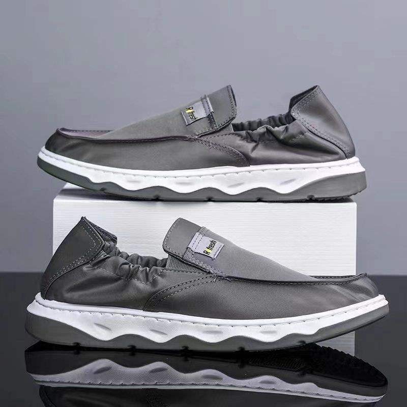 Men's Spring And Summer Breathable Old-style Cloth Shoes, Men's Fashion Trendy Youth Slip-on Versatile Casual Round-toe_vogvips.com
