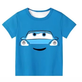 2026 Lightning Mcqueen T-Shirt Suitable for Parents and Children, Beautiful Car Print T-Shirt Suitable for Holiday Wear 2026 Lightning Mcqueen T-Shirt Suitable for Parents and Children, Beautiful Car Print T-Shirt Suitable for Holiday Wear